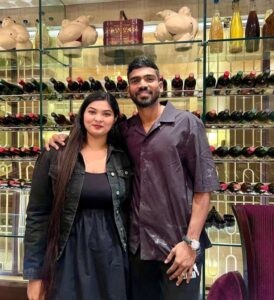 Kona Srikar Bharat wife 